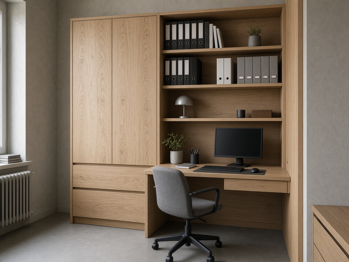 Beispielbild: Büroeinbau aus Holz